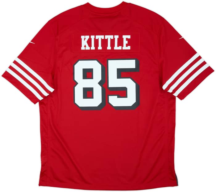 2022-25 San Francisco 49ers Kittle #85 Nike Game Throwback Jersey (XL)