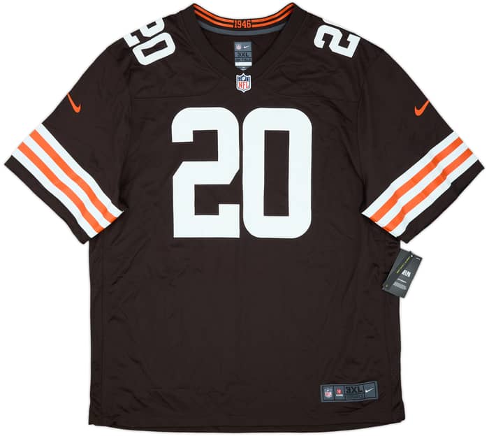2021-25 Cleveland Browns Newsome II #20 Nike Game Home Jersey (3XL)