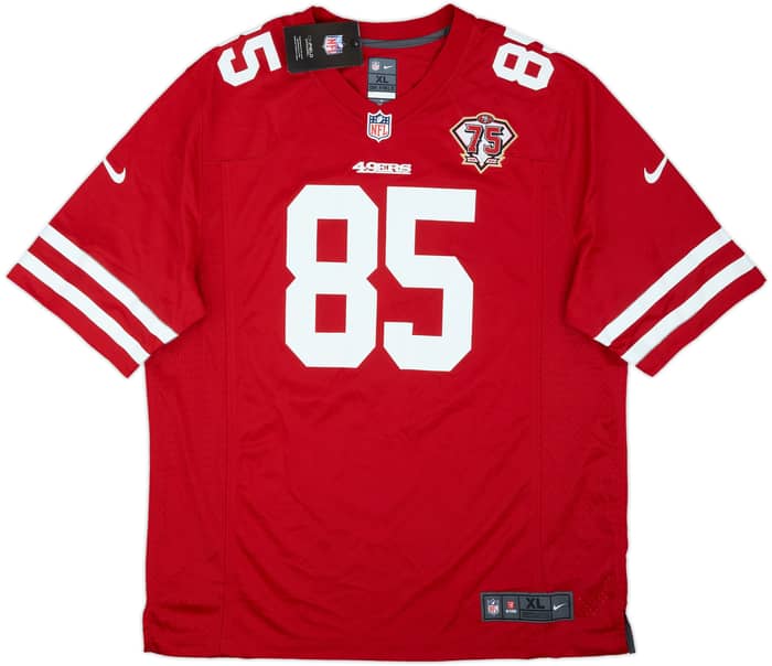 2021 San Francisco 49ers Kittle #85 Nike Game Home Jersey (XL)