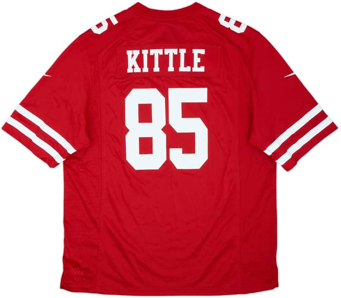 2021 San Francisco 49ers Kittle #85 Nike Game Home Jersey (XL)