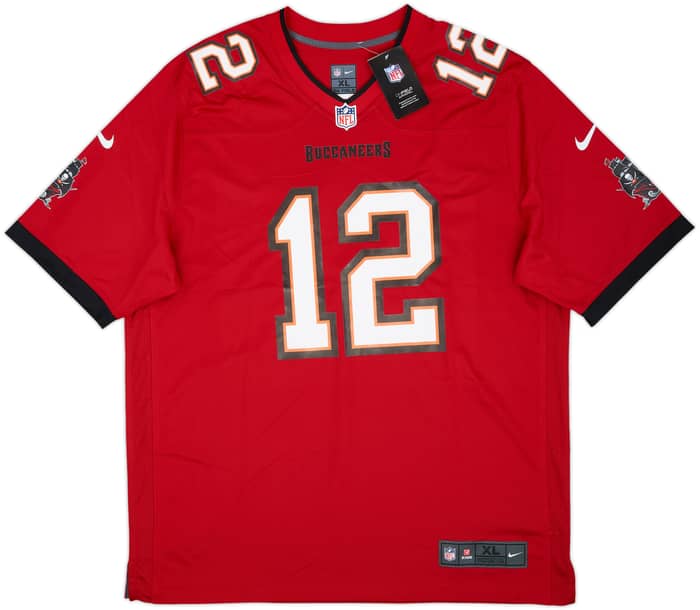 2020-22 Tampa Bay Buccaneers Brady #12 Nike Game Home Jersey (XL)