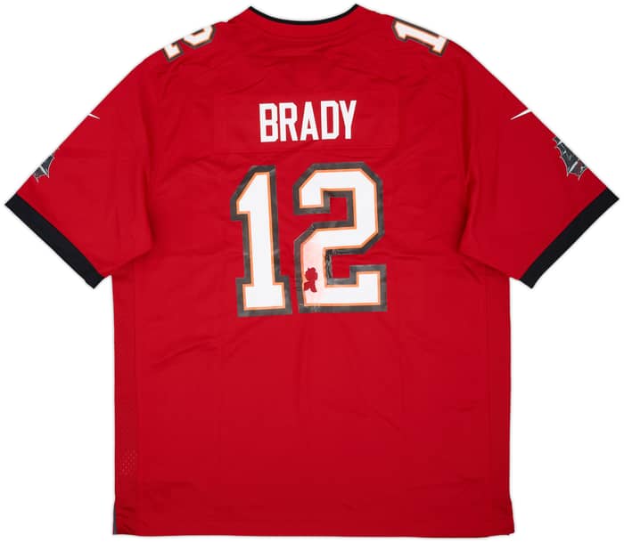 2020-22 Tampa Bay Buccaneers Brady #12 Nike Game Home Jersey (XL)