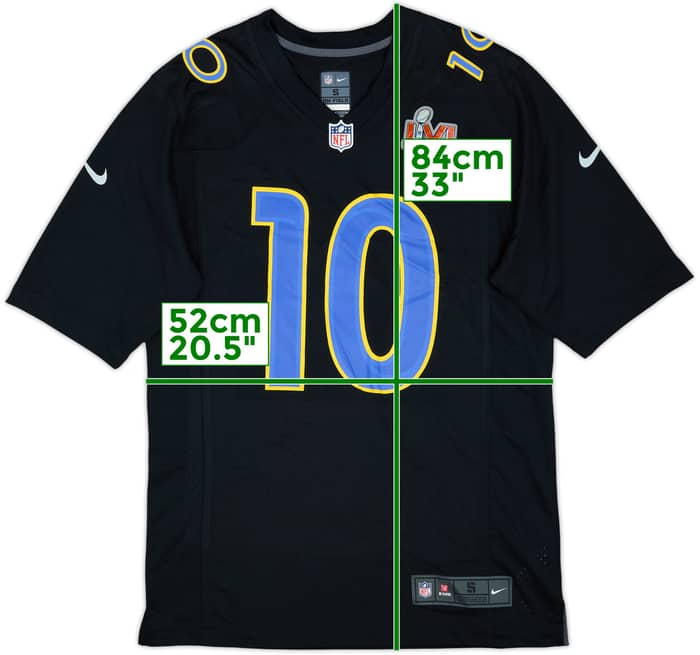 2021 LA Rams Kupp #10 Super Bowl LVI Nike Game Jersey (S)