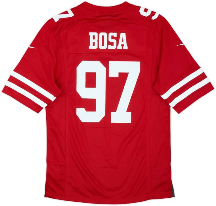 2021 San Francisco 49ers Bosa #97 Nike Game Home Jersey (S)