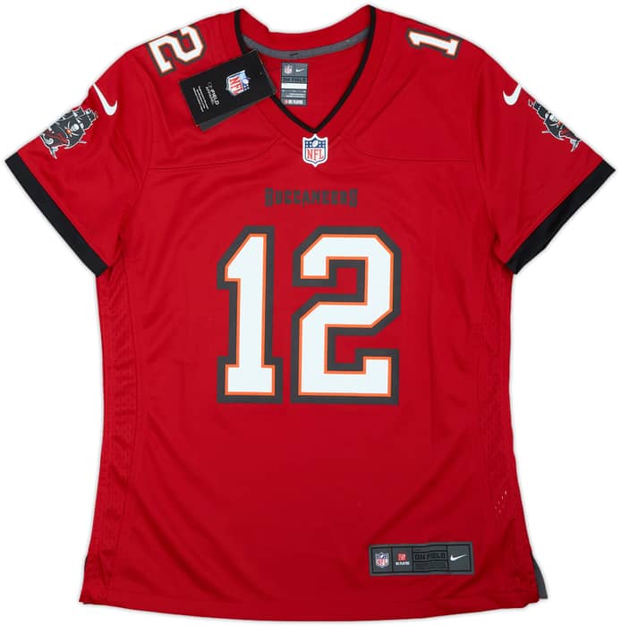 2020-22 Tampa Bay Buccaneers Brady #12 Nike Game Home Jersey Womens (M)