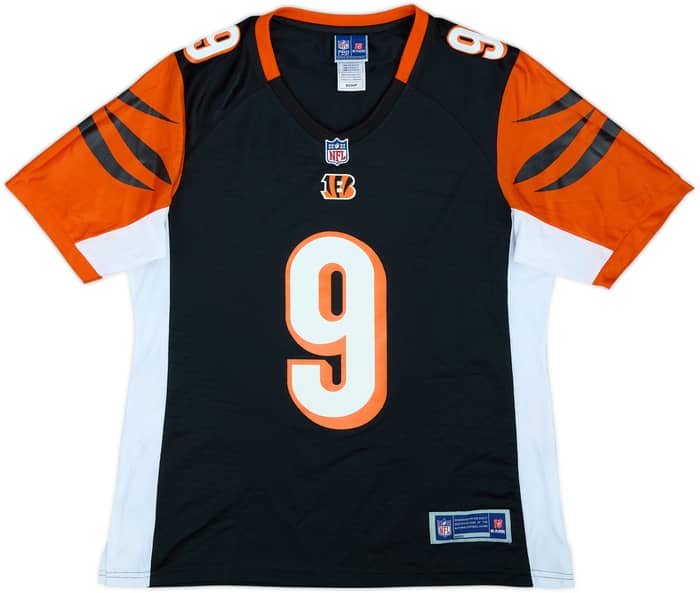 2020 Cincinnati Bengals Burrow #9 NFL Pro Line Home Jersey Womens (S)