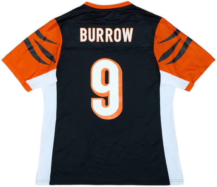 2020 Cincinnati Bengals Burrow #9 NFL Pro Line Home Jersey Womens (S)