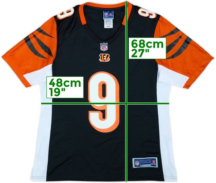 2020 Cincinnati Bengals Burrow #9 NFL Pro Line Home Jersey Womens (S)