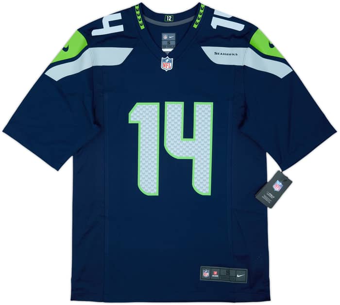 2019-24 Seattle Seahawks Metcalf #14 Nike Game Home Jersey (S)