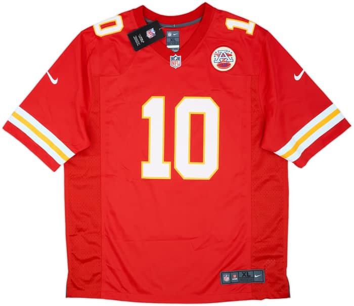 2016-21 Kansas City Chiefs Hill #10 Nike Game Home Jersey (XL)