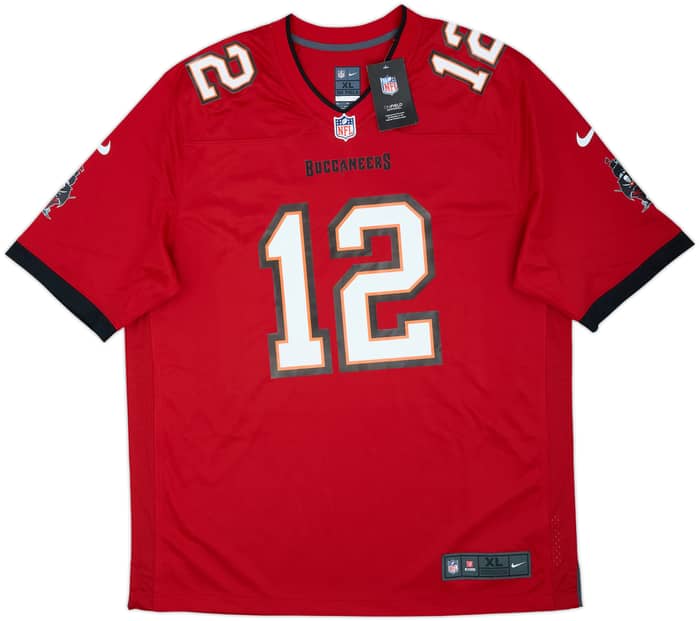 2020-22 Tampa Bay Buccaneers Brady #12 Nike Game Home Jersey (XL)