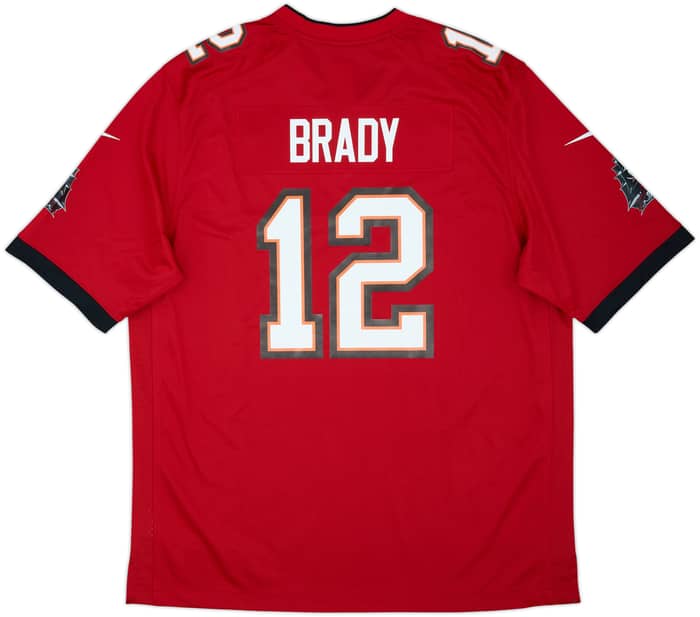 2020-22 Tampa Bay Buccaneers Brady #12 Nike Game Home Jersey (XL)