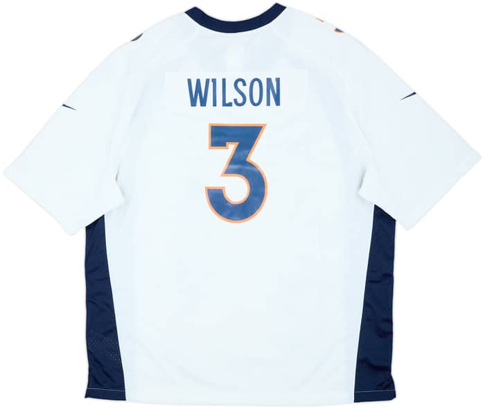 2022-23 Denver Broncos Wilson #3 Nike Game Away Jersey (XXL)