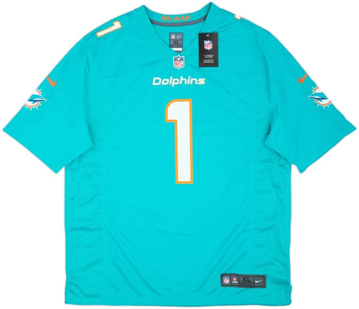2020-25 Miami Dolphins Tagovailoa #1 Nike Game Home Jersey (XL)