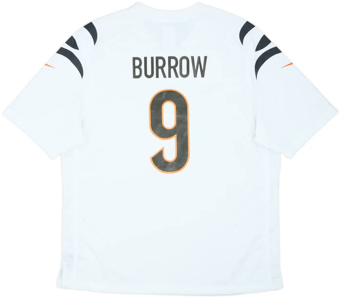 2021-25 Cincinnati Bengals Burrow #9 Nike Game Away Jersey (XL)