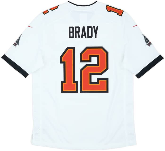 2020-22 Tampa Bay Buccaneers Brady #12 Nike Game Away Jersey (M)