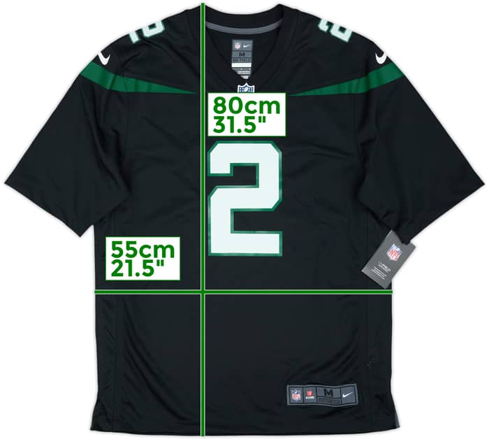2021-23 New York Jets Wilson #2 Nike Game Alternate Jersey (M)