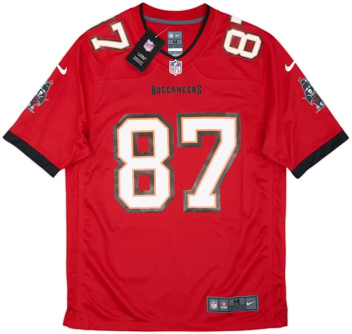 2020-21 Tampa Bay Buccaneers Gronkowski #87 Nike Game Home Jersey (M)