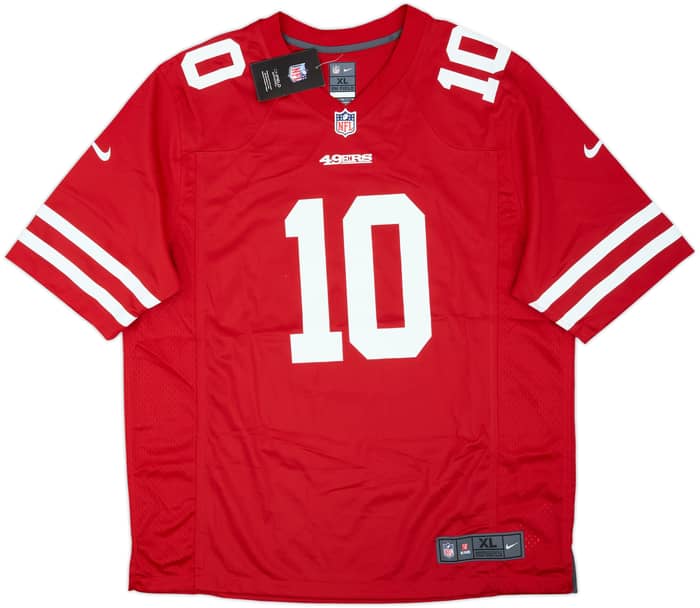 2017-21 San Francisco 49ers Garoppolo #10 Nike Game Home Jersey (XL)