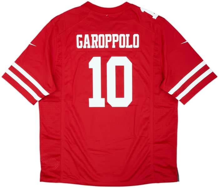 2017-21 San Francisco 49ers Garoppolo #10 Nike Game Home Jersey (XL)