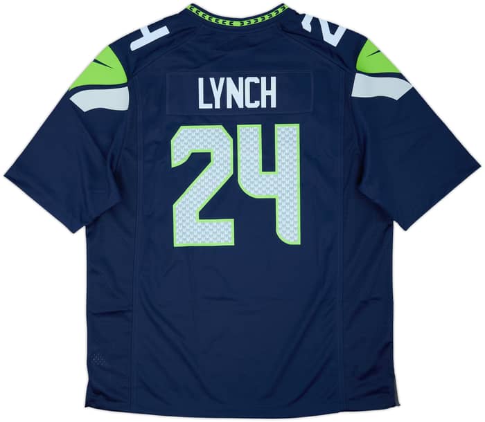 2019 Seattle Seahawks Lynch #24 Nike Game Home Jersey (XL)