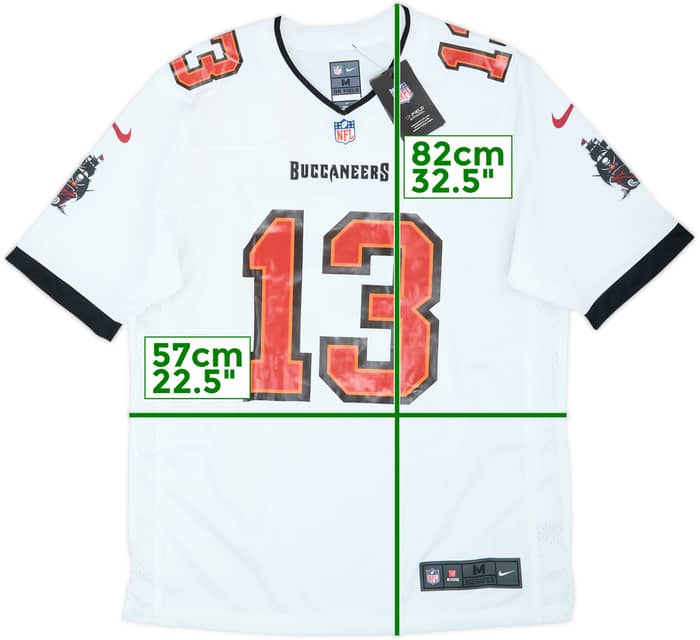 2020-25 Tampa Bay Buccaneers Evans #13 Nike Game Away Jersey (M)