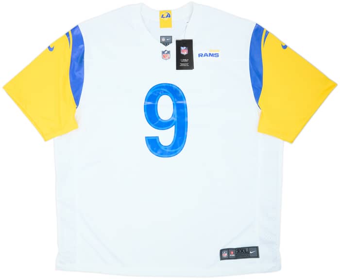 2021-25 LA Rams Stafford #9 Nike Game Away Jersey (3XL)