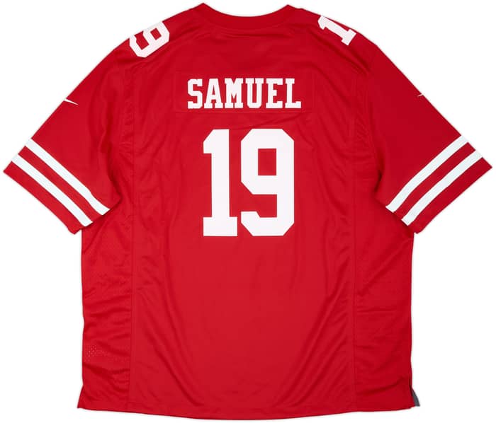 2019-21 San Francisco 49ers Samuel #19 Nike Game Home Jersey (3XL)