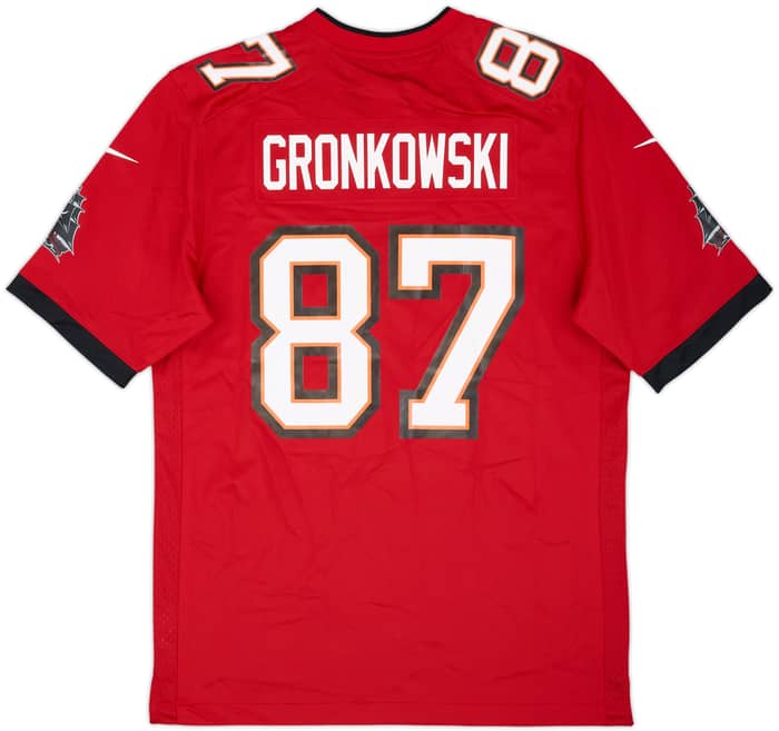 2020-21 Tampa Bay Buccaneers Gronkowski #87 Nike Game Home Jersey (M)
