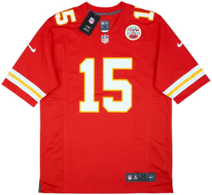 2017-25 Kansas City Chiefs Mahomes #15 Nike Game Home Jersey (M)