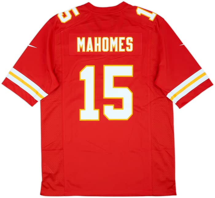 2017-25 Kansas City Chiefs Mahomes #15 Nike Game Home Jersey (M)
