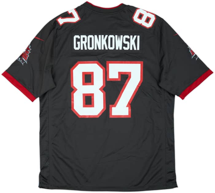 2020-21 Tampa Bay Buccaneers Gronkowski #87 Nike Game Alternate Jersey (L)