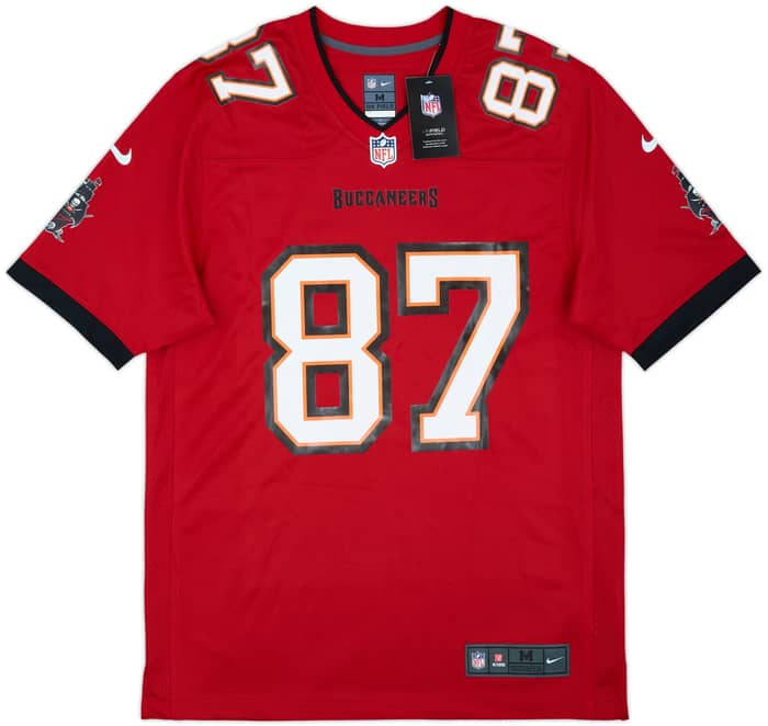 2020-21 Tampa Bay Buccaneers Gronkowski #87 Nike Game Home Jersey (M)