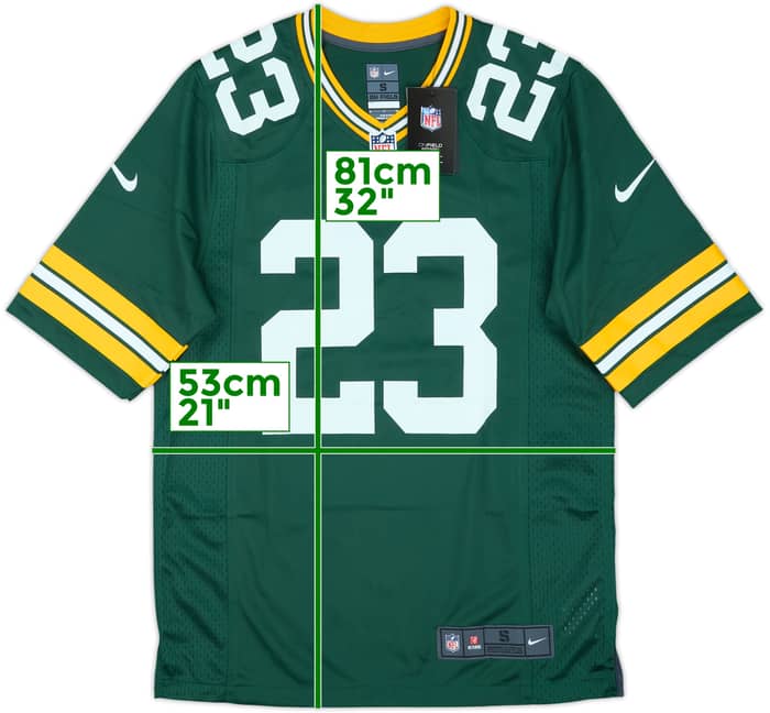 2018-24 Green Bay Packers Alexander #23 Nike Game Home Jersey (S)