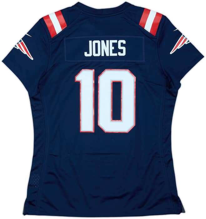 2021-23 New England Patriots Jones #10 Nike Game Home Jersey Womens (M)