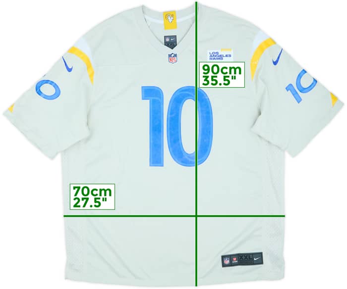 2020-24 LA Rams Kupp #10 Nike Game Alternate Jersey (XXL)