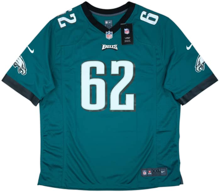 2012-23 Philadelphia Eagles Kelce #62 Nike Game Home Jersey (XXL)