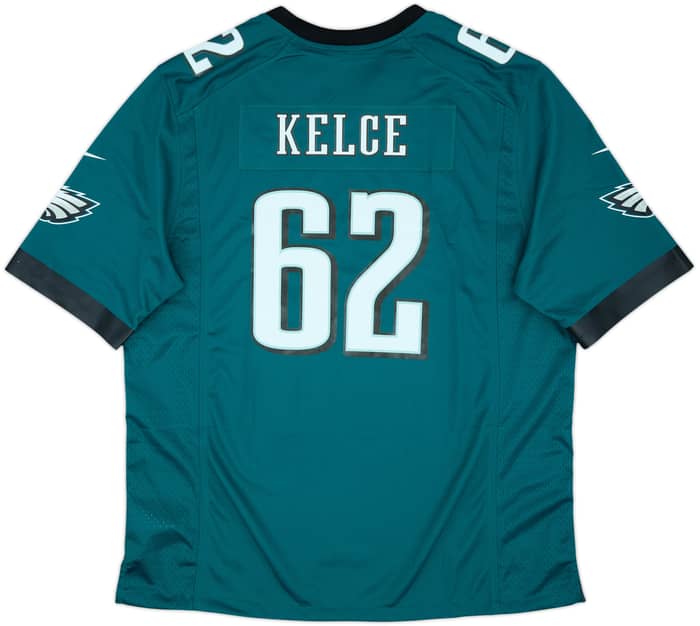 2012-23 Philadelphia Eagles Kelce #62 Nike Game Home Jersey (XXL)