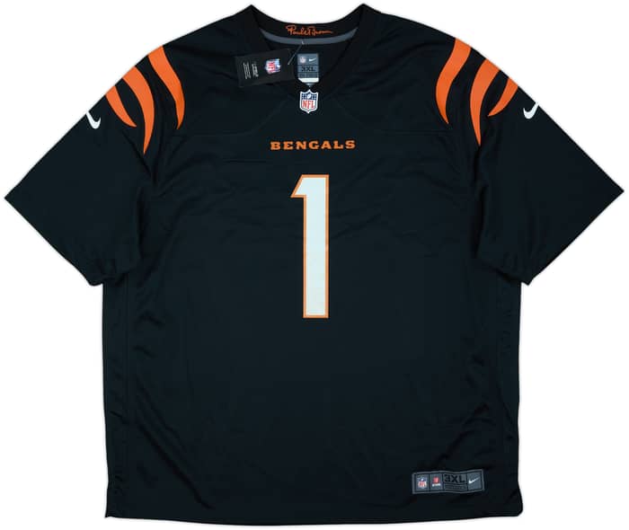 2021-25 Cincinnati Bengals Chase #1 Nike Game Home Jersey (3XL)