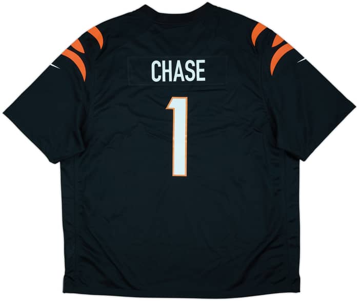 2021-25 Cincinnati Bengals Chase #1 Nike Game Home Jersey (3XL)