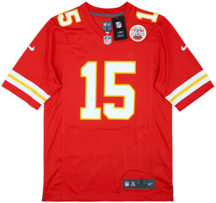 2017-25 Kansas City Chiefs Mahomes #15 Nike Game Home Jersey (S)