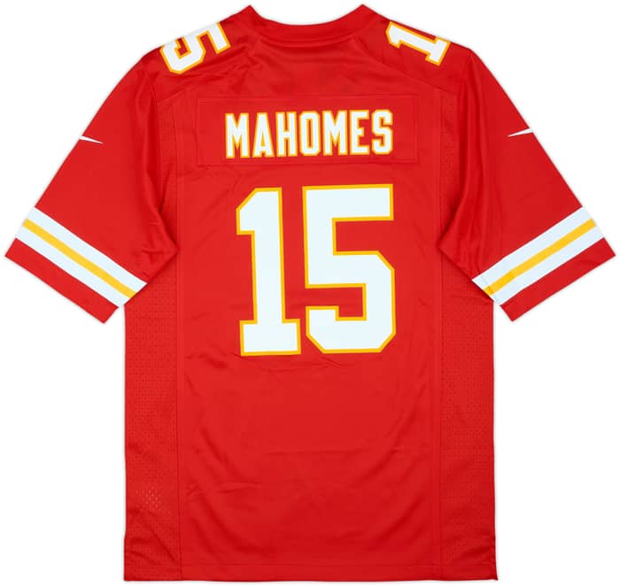 2017-25 Kansas City Chiefs Mahomes #15 Nike Game Home Jersey (S)