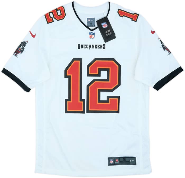 2020-22 Tampa Bay Buccaneers Brady #12 Nike Game Away Jersey (S)
