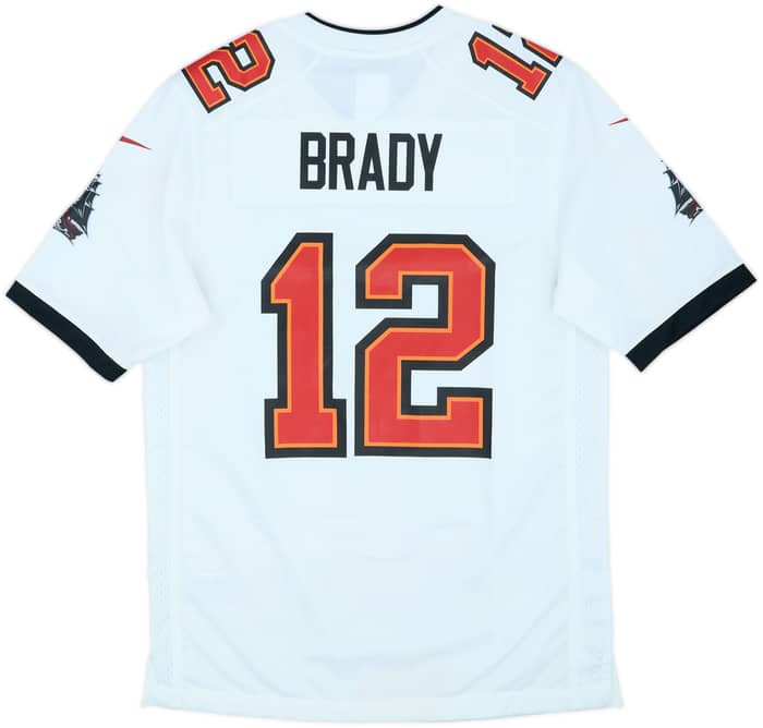 2020-22 Tampa Bay Buccaneers Brady #12 Nike Game Away Jersey (S)