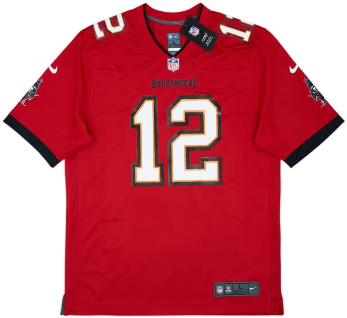 2020-22 Tampa Bay Buccaneers Brady #12 Nike Game Home Jersey (L)