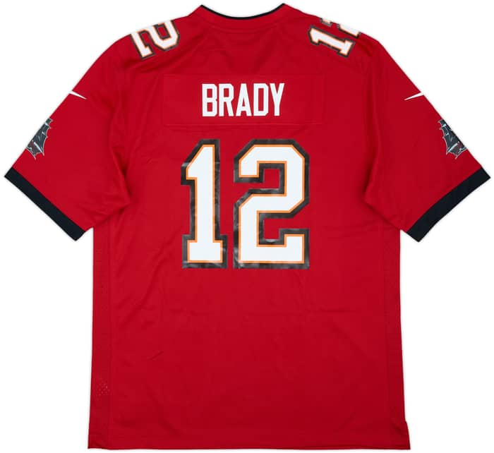 2020-22 Tampa Bay Buccaneers Brady #12 Nike Game Home Jersey (L)