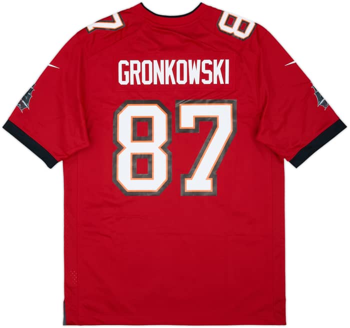 2020-21 Tampa Bay Buccaneers Gronkowski #87 Nike Game Home Jersey (M)