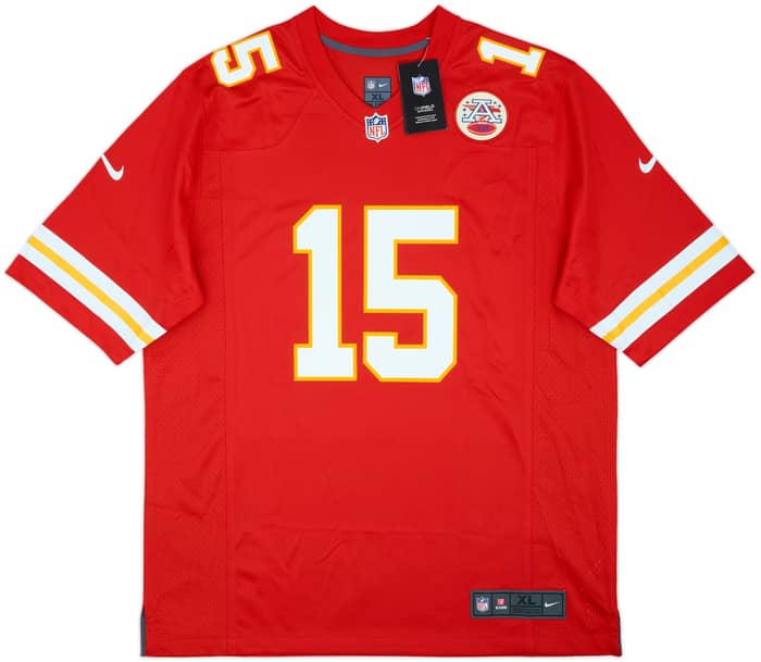2017-25 Kansas City Chiefs Mahomes #15 Nike Game Home Jersey (XL)