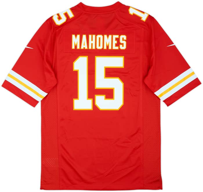 2017-25 Kansas City Chiefs Mahomes #15 Nike Game Home Jersey (S)