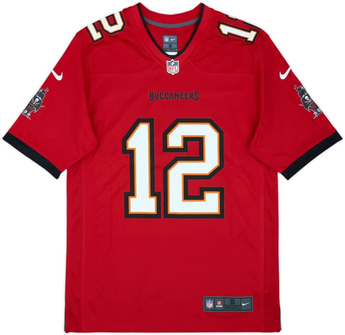 2020-22 Tampa Bay Buccaneers Brady #12 Nike Game Home Jersey (S)